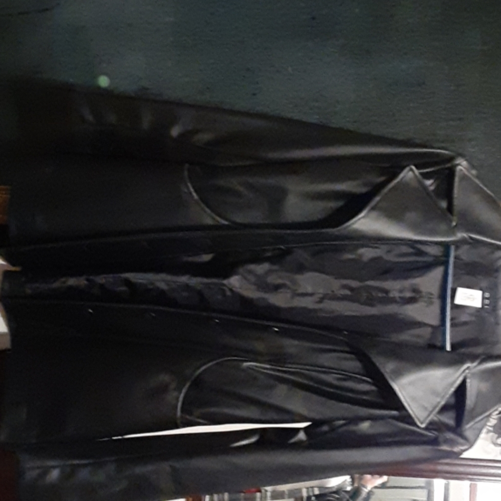 Black leather jacket size small. Make offer